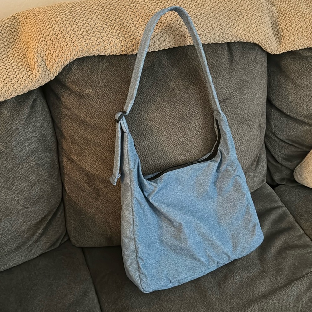 Baggu Nylon Shoulder bag in Digital Denim
